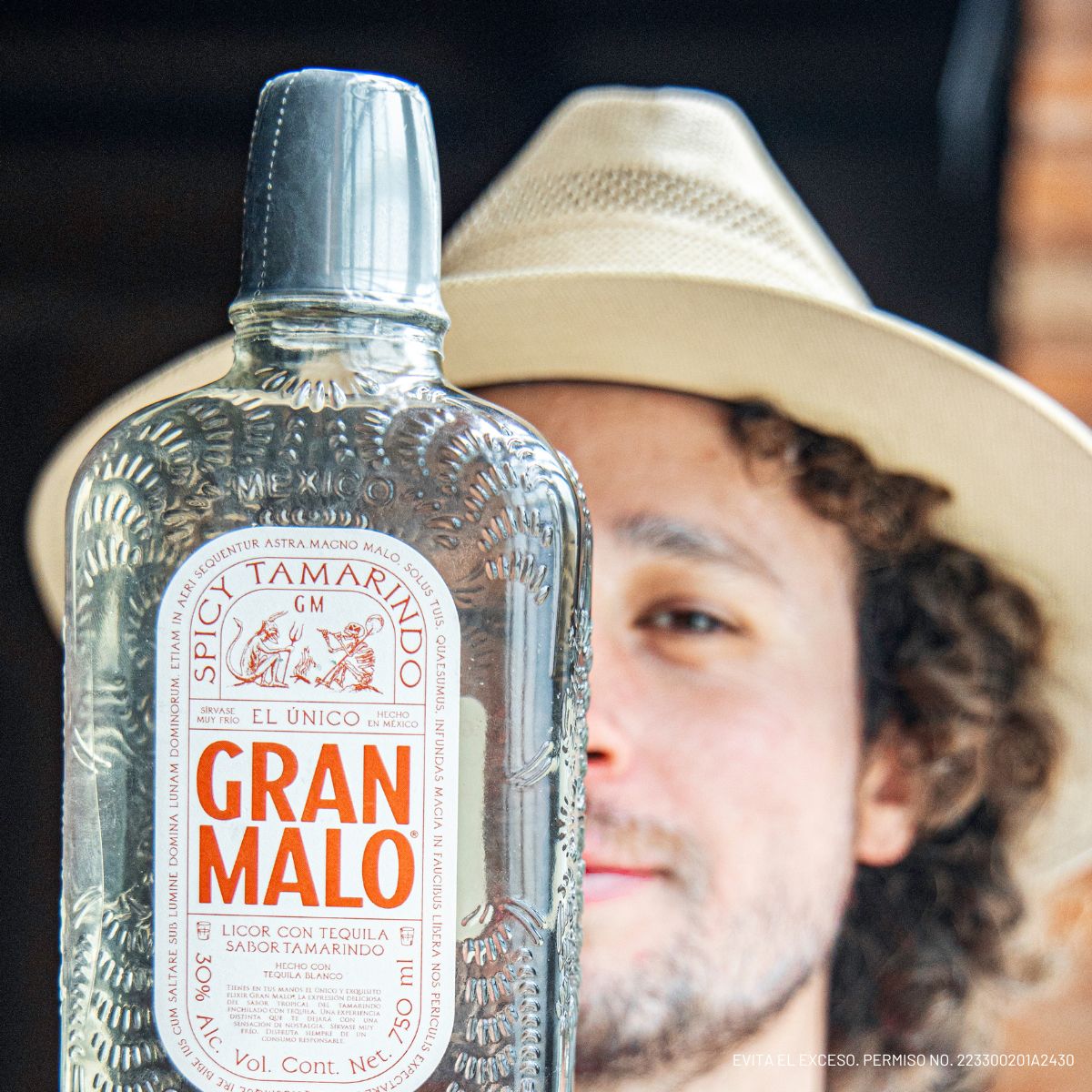 Licor de Tequila Gran Malo 750ml Spicy Tamarindo